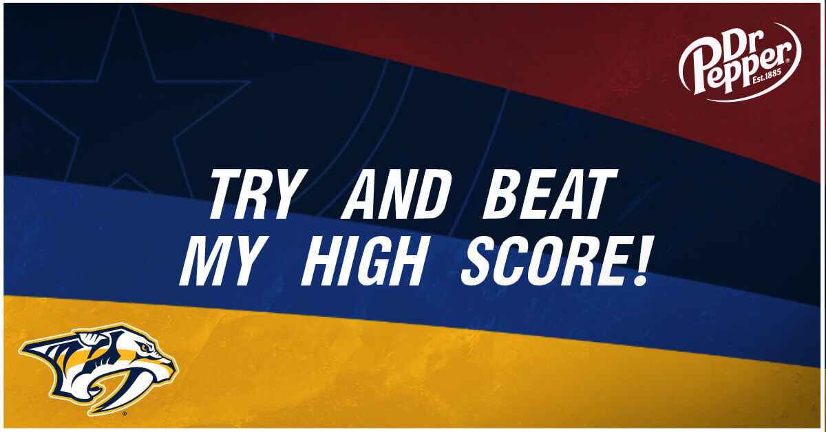 Dr Pepper® Hockey Challenge @ the Predators